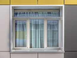 Окно из профиля ECP, Красноярский городской дворец культуры
